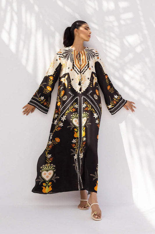Kaftan Dress - J6092_Black
