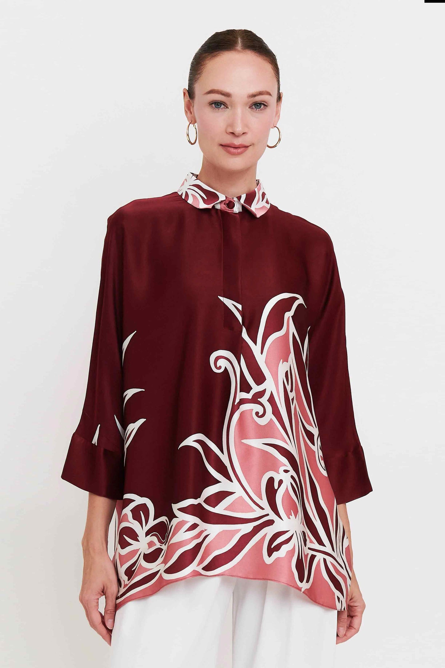 Manufacturer of Designer silk tops