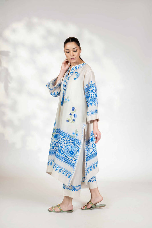 Co-ord Set - J6103_Blue