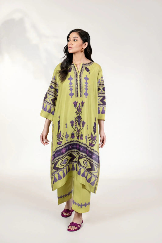 Co-ord Set - J6083_Yellow