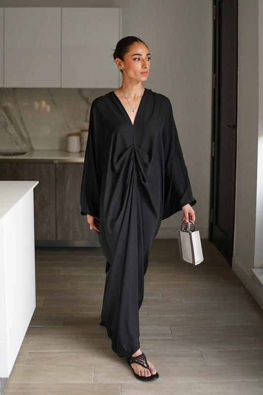 Kaftan Dress - J7081_Black