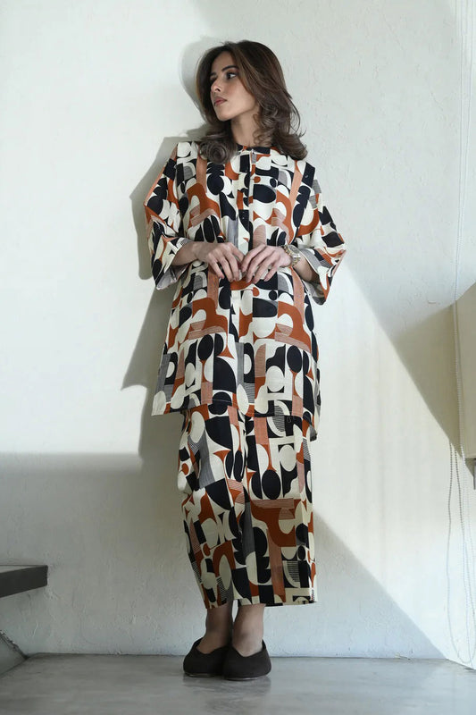 Latest Linen Coord Set Designs