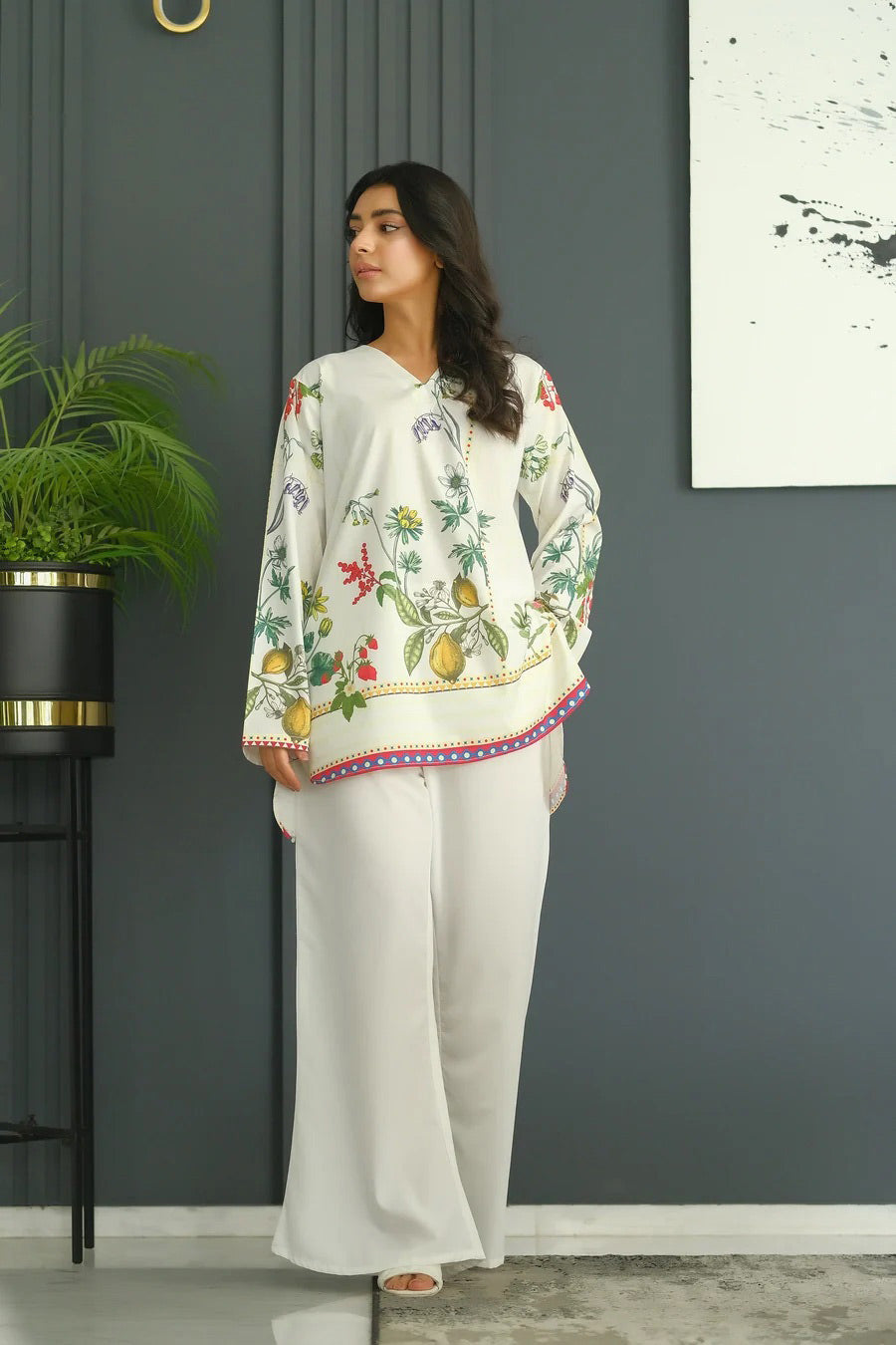 Elegant-Floral-Printed-Women_s-Coord-Set
