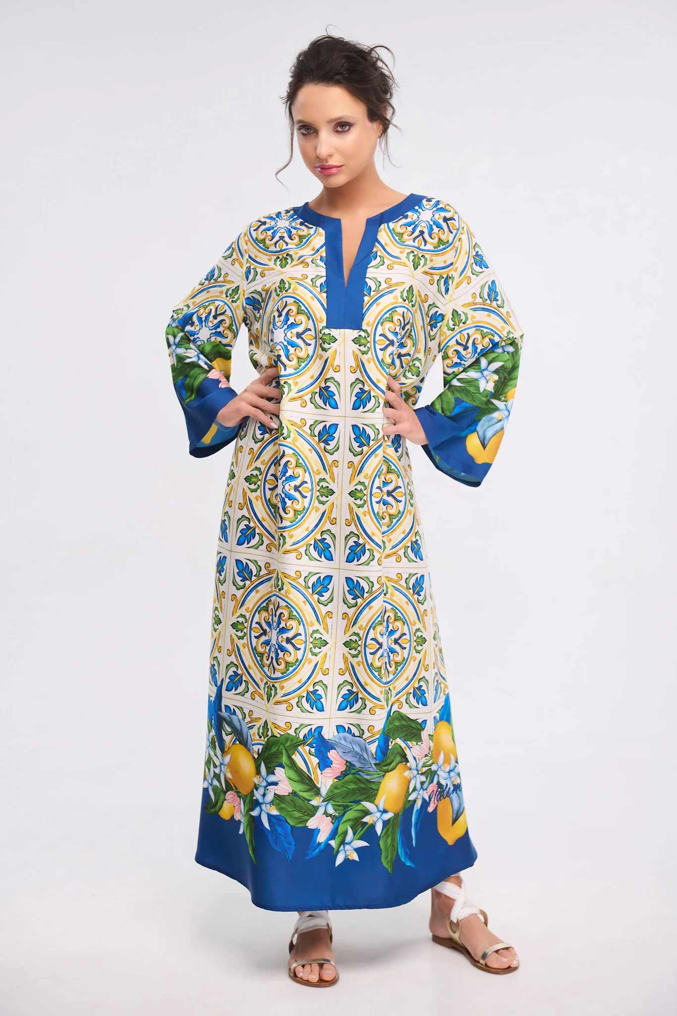 Silk Kaftans Wholesale