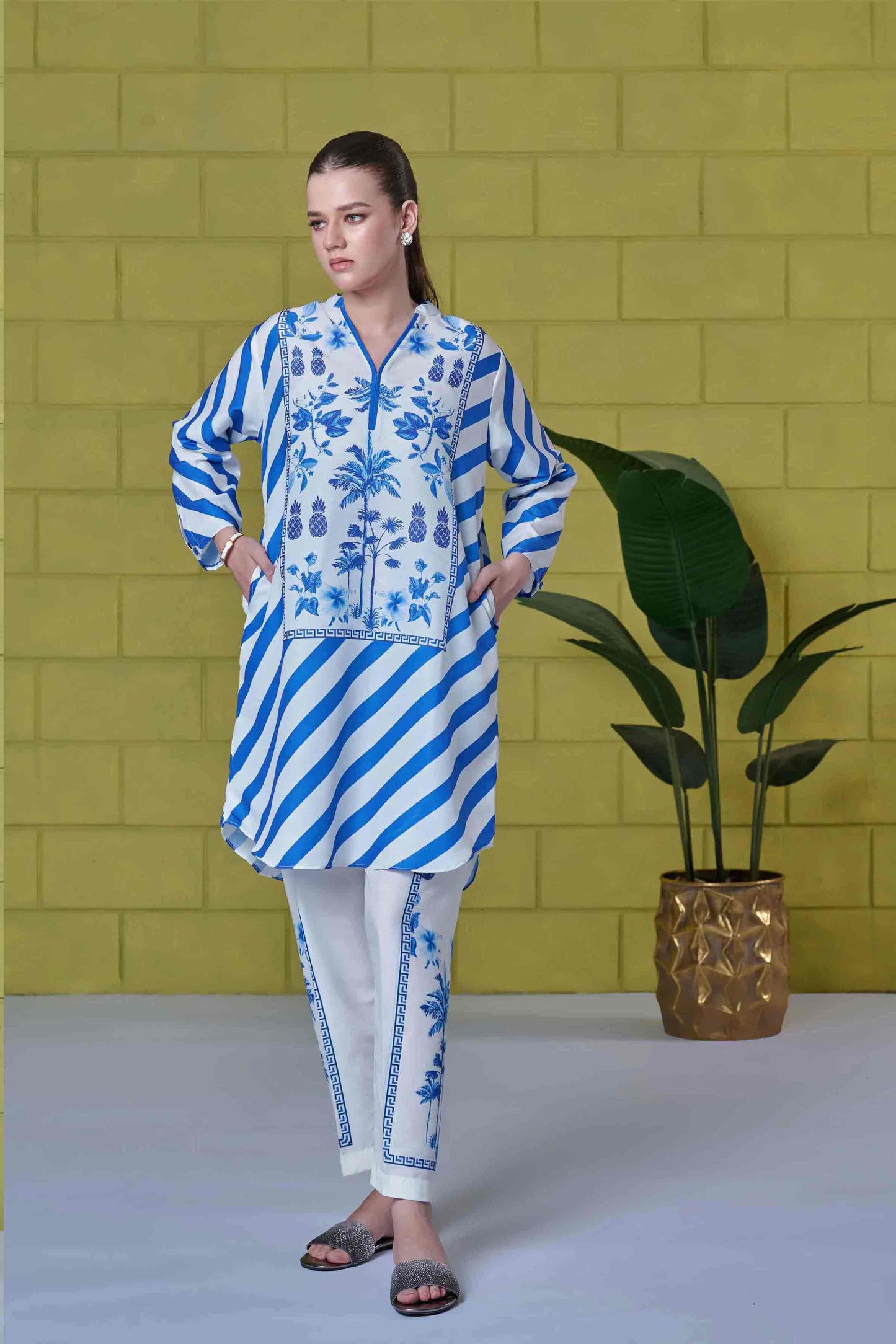 Designer Printed Coord Set in Wholesale