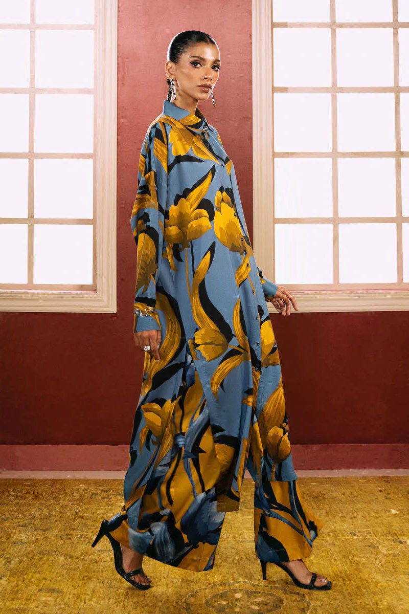 Modern-Floral-print-Button-Down-Dress-6