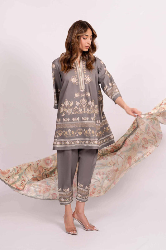 Co-ord Set - J6090_Grey