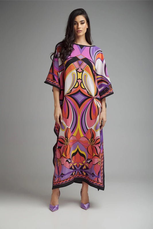 Printed Kaftan Dress Supplier