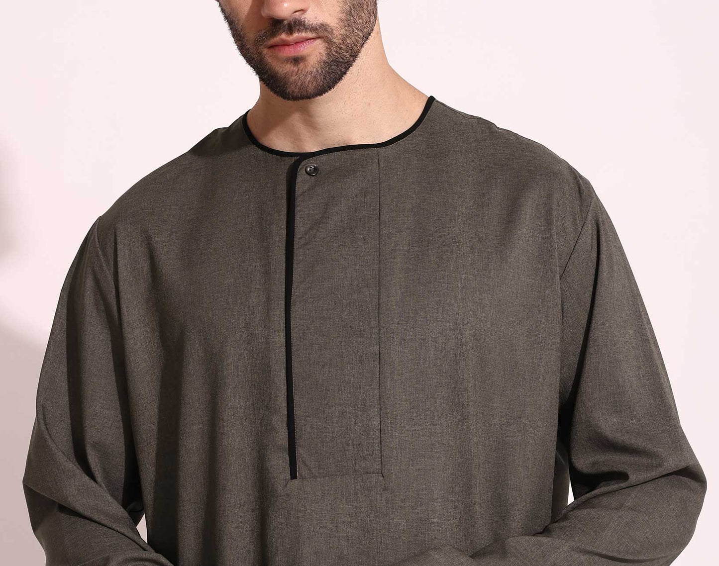 Mens Premium Fabric Casual Wear Thobe