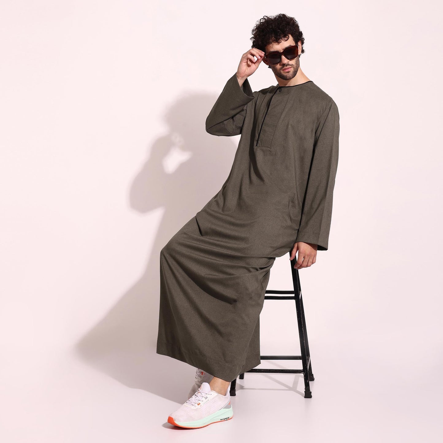 Mens Premium Fabric Casual Wear Thobe