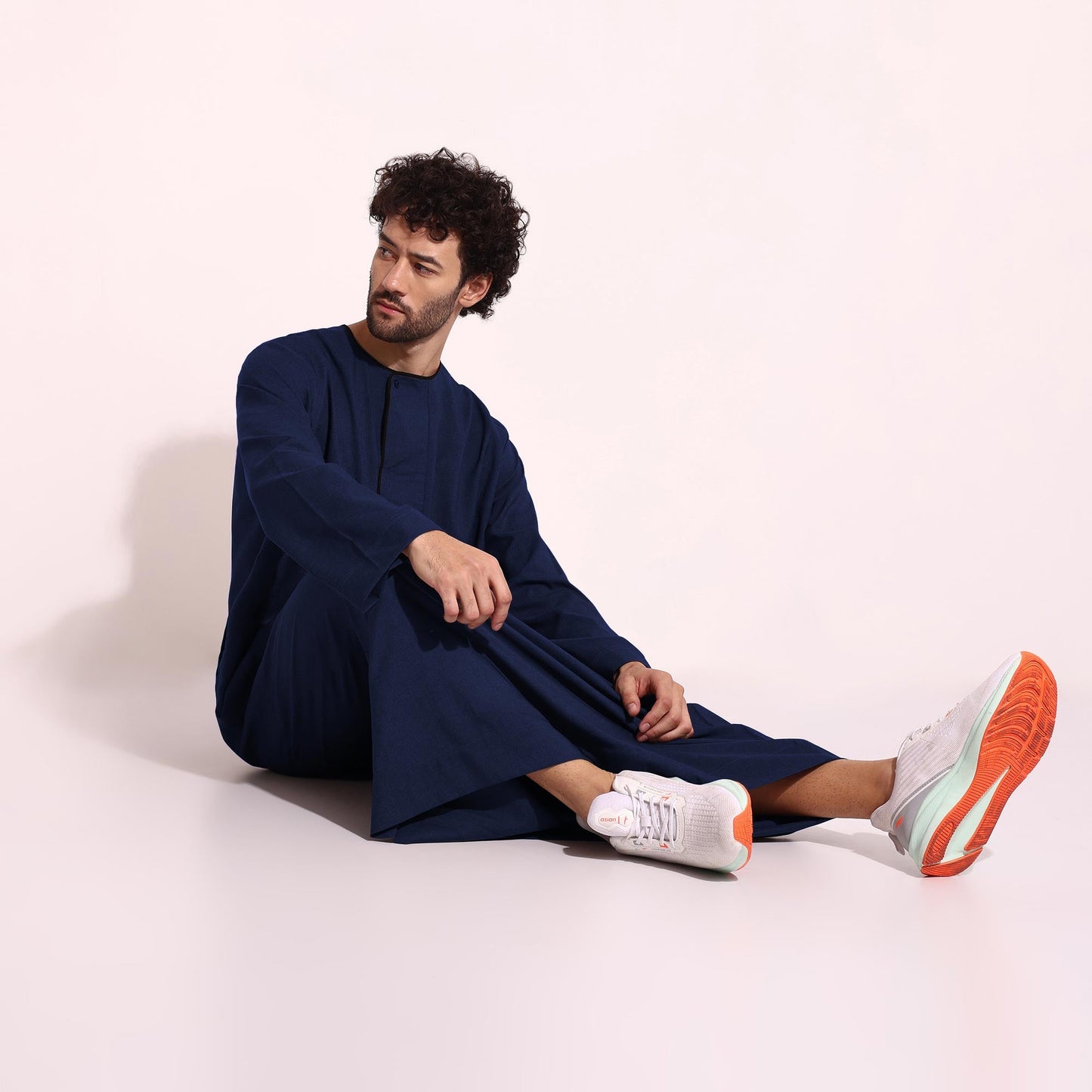 Mens Premium Fabric Casual Wear Thobe