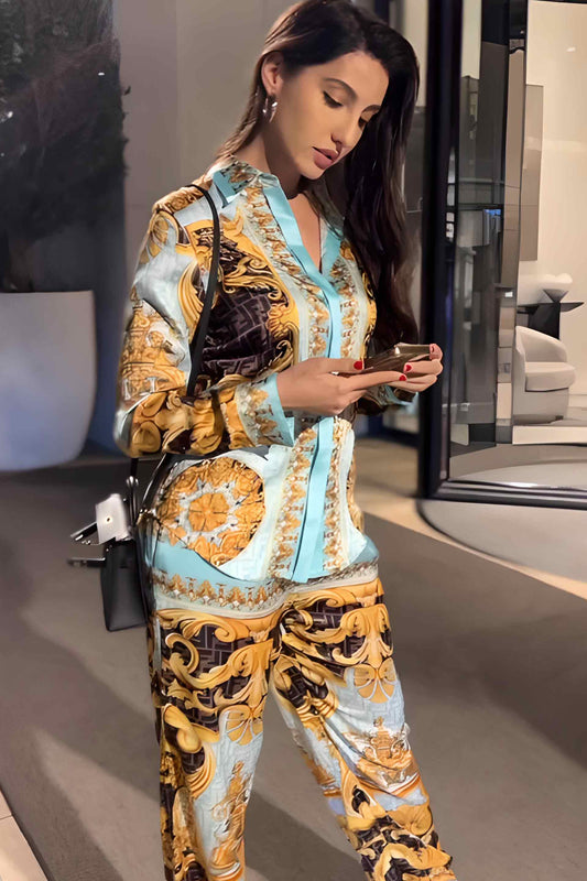 Versace Design Womens Luxurious Co ord set