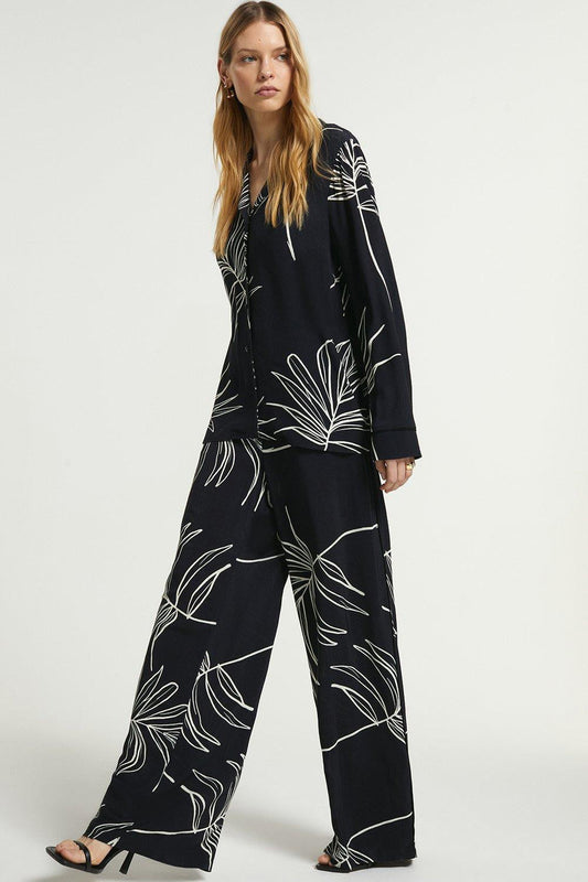 Korean BSY Fabric  Black Color Womens Co-ord Set