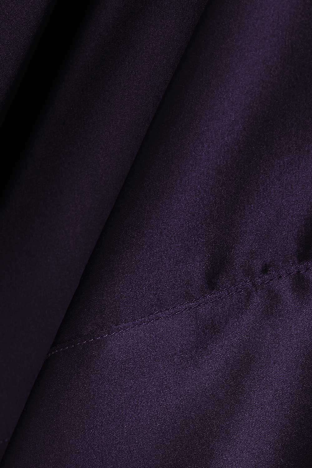 Purple Violet luxury kaftan with asymmetrical hem for formal events