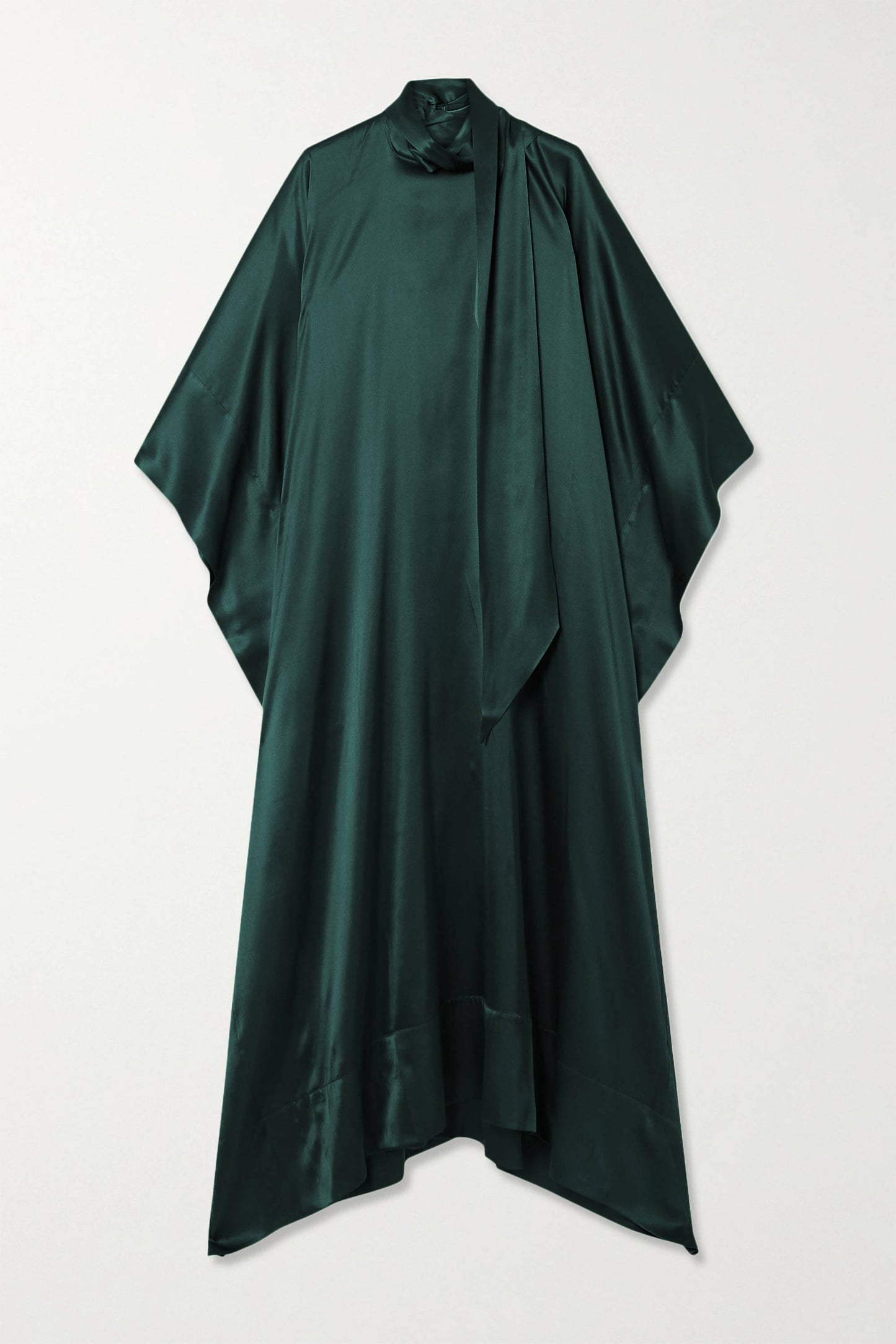 Rama Violet luxury kaftan with asymmetrical hem for formal events