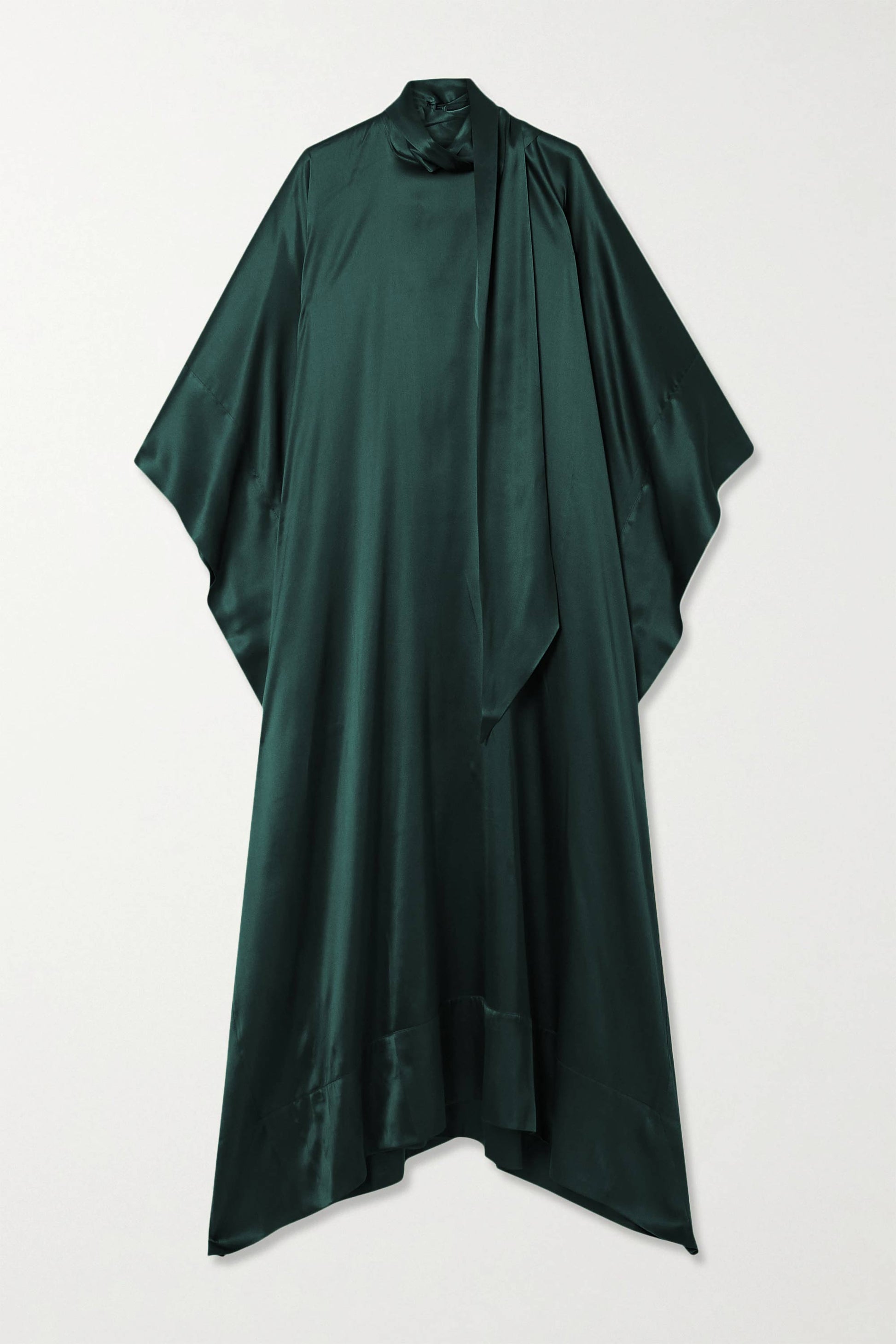 Rama Violet luxury kaftan with asymmetrical hem for formal events