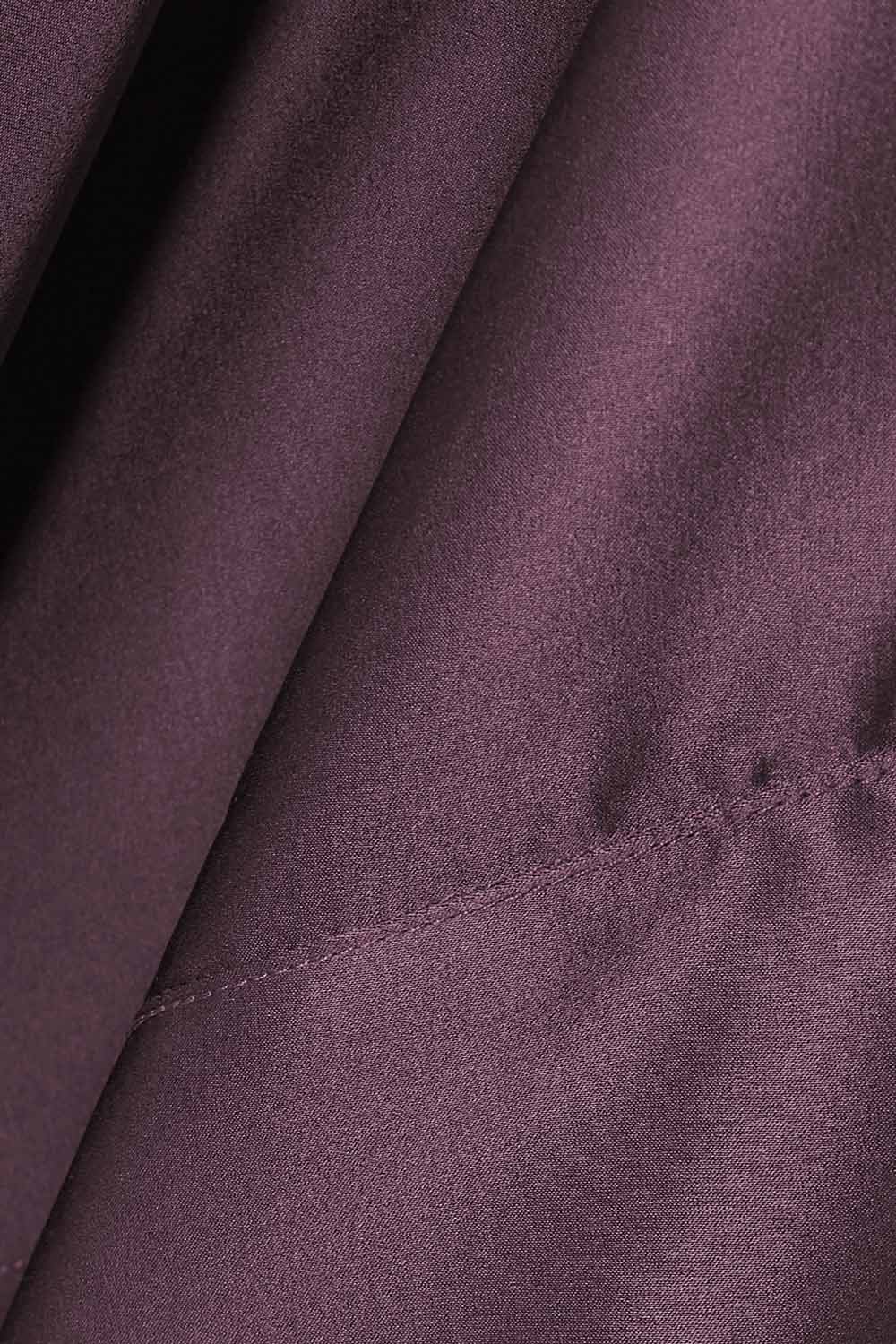 Salmon Violet luxury kaftan with asymmetrical hem for formal events