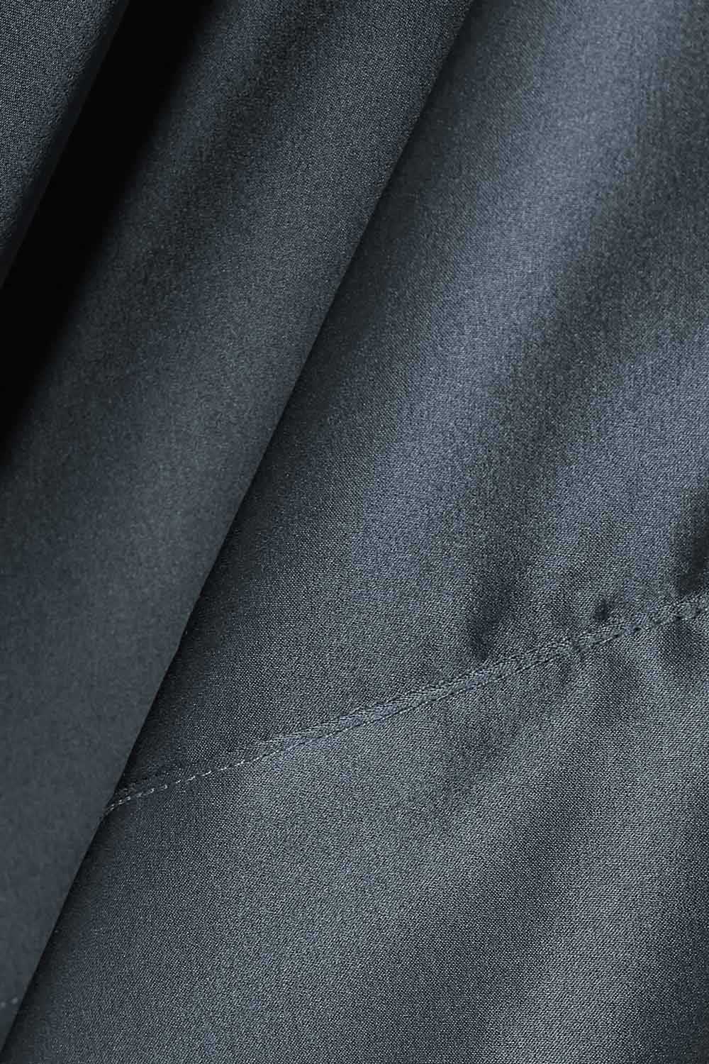 Sapphire Violet luxury kaftan with asymmetrical hem for formal events