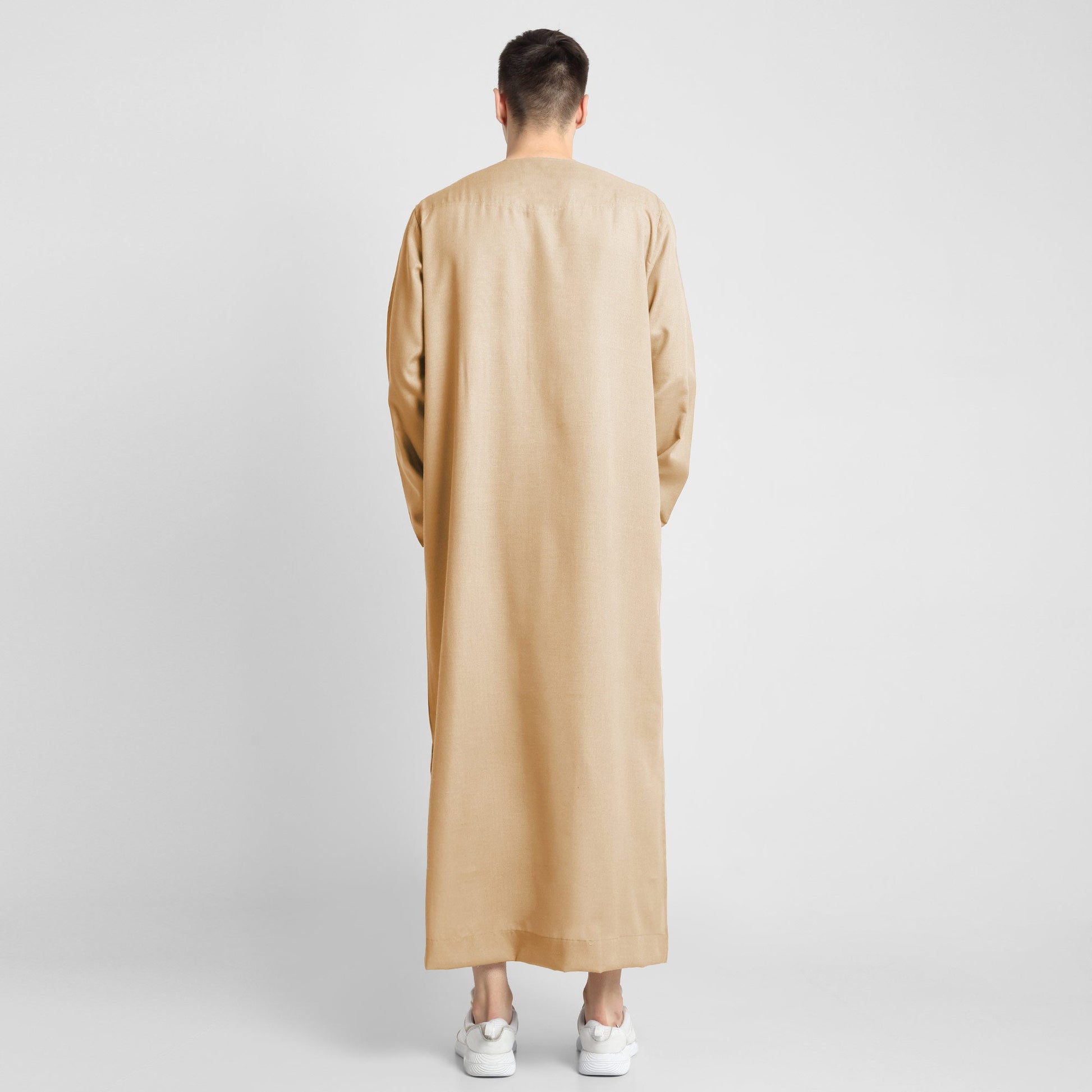 Elegant Beige Thobe Versatile and Stylish