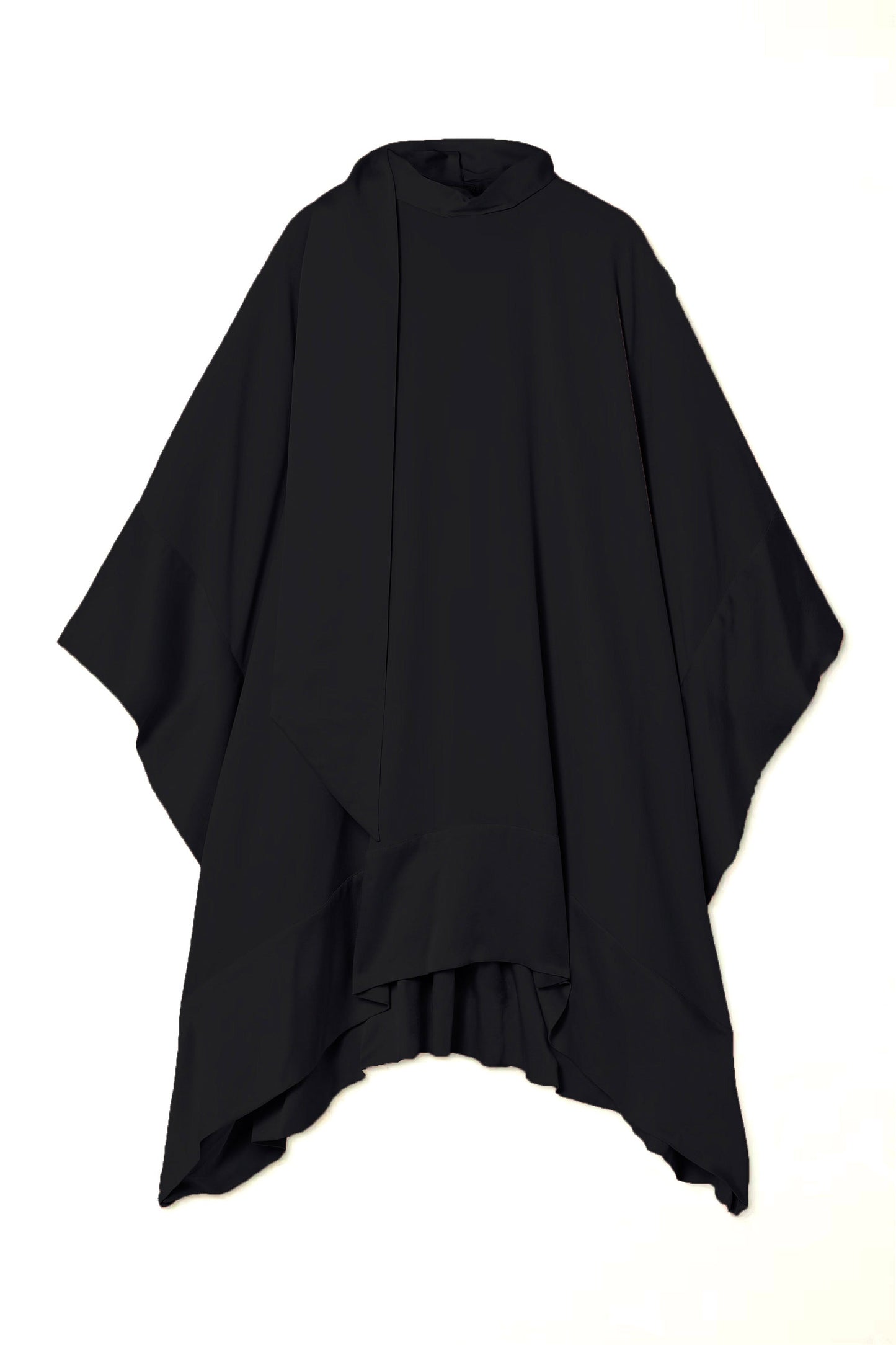 Black Color Womens Premium Silk  Co ord Set With Culottes Pant