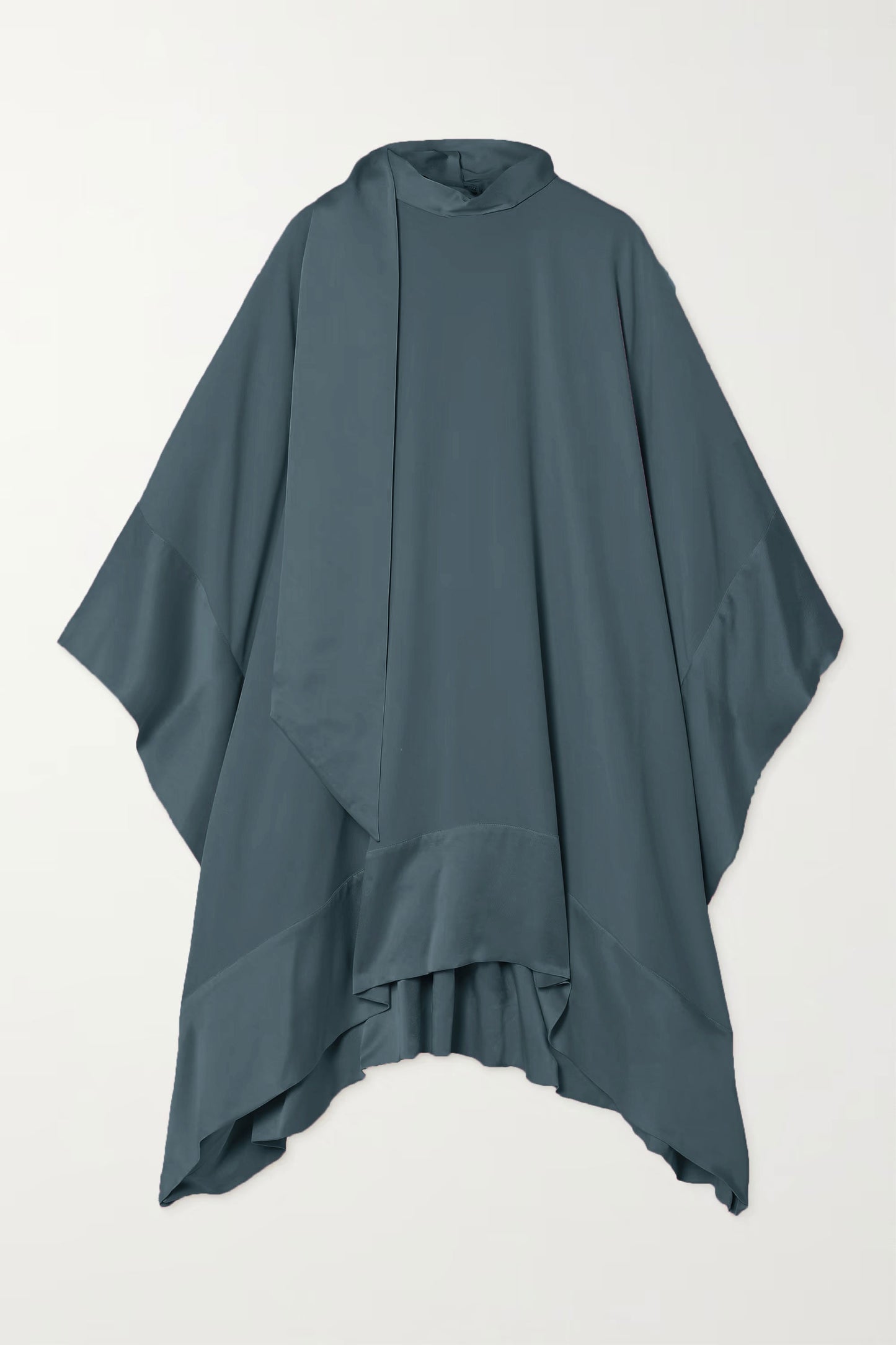 Sapphire Color Womens Premium Silk Co ord Set With Culottes Pant