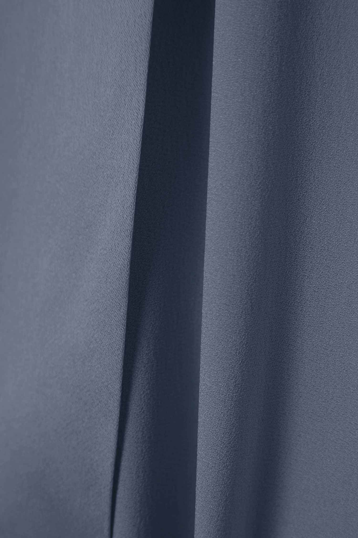 Matt Grey Color Womens Premium Silk  Co ord Set With Culottes Pant