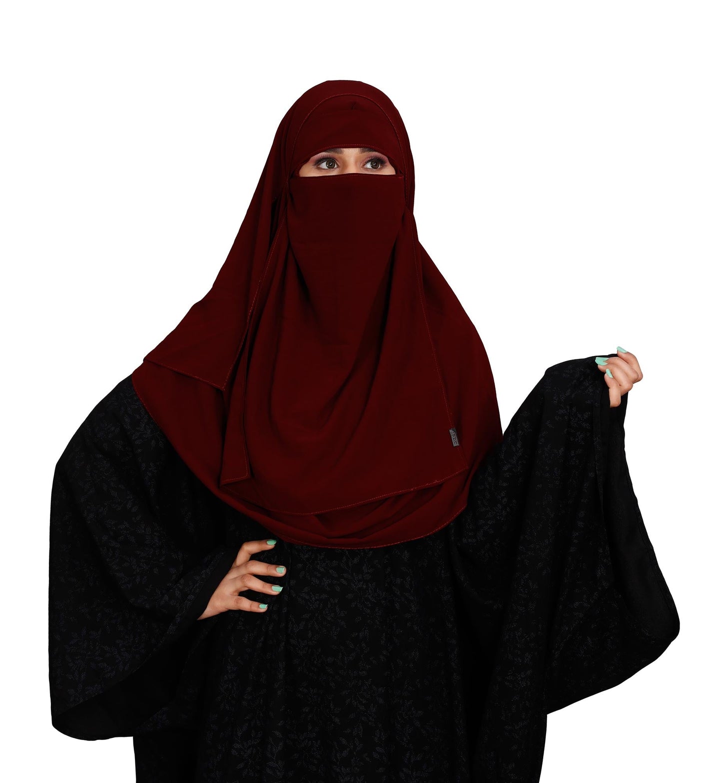 Maroon Color Hijab perfect for versatile modest fashion