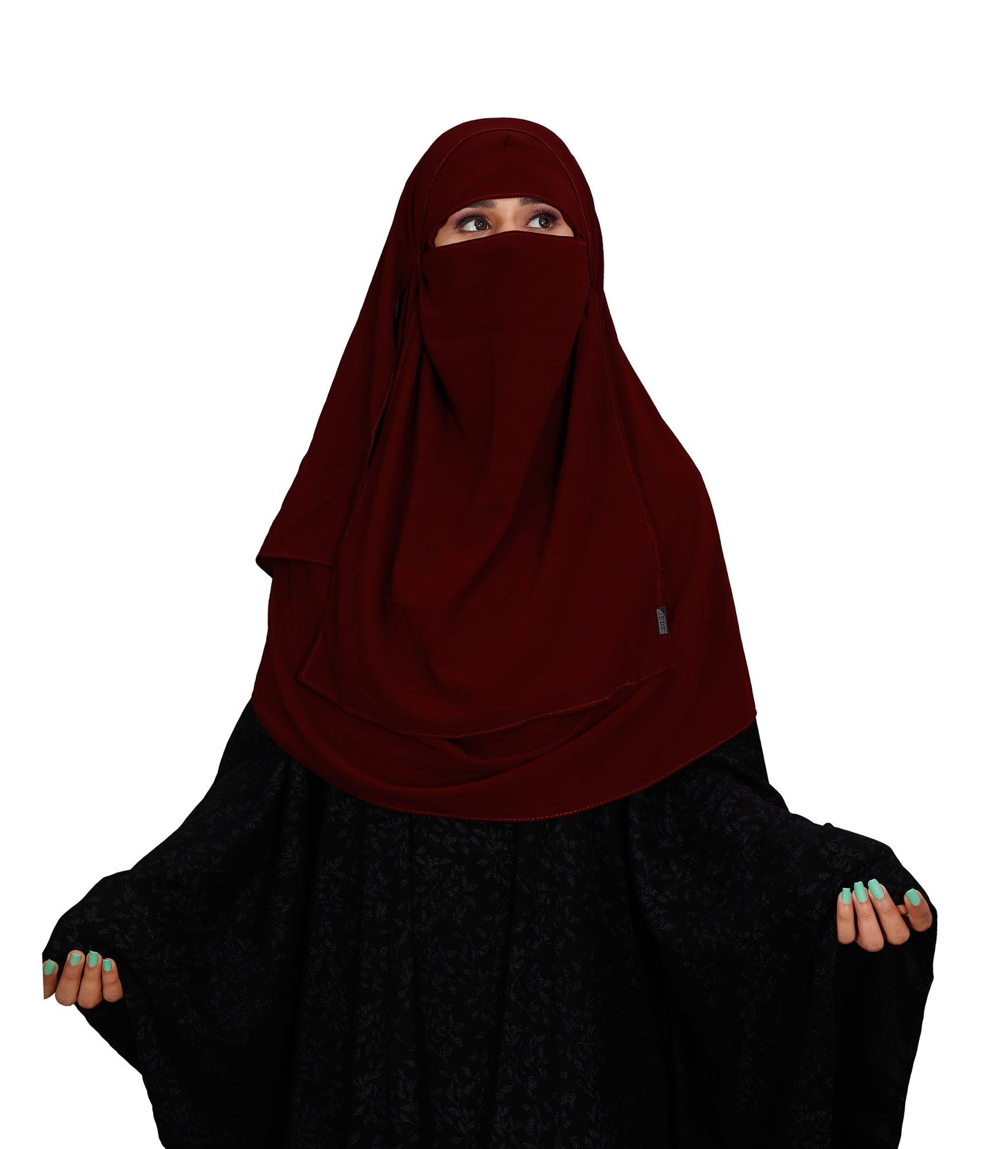 Maroon Color Hijab perfect for versatile modest fashion