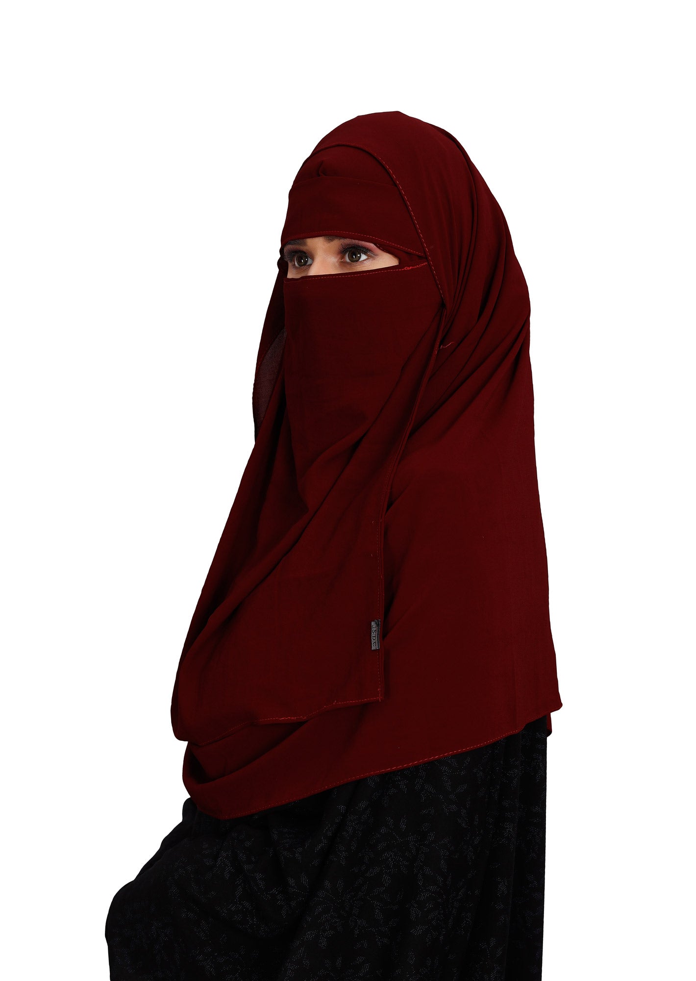 Maroon Color Hijab perfect for versatile modest fashion