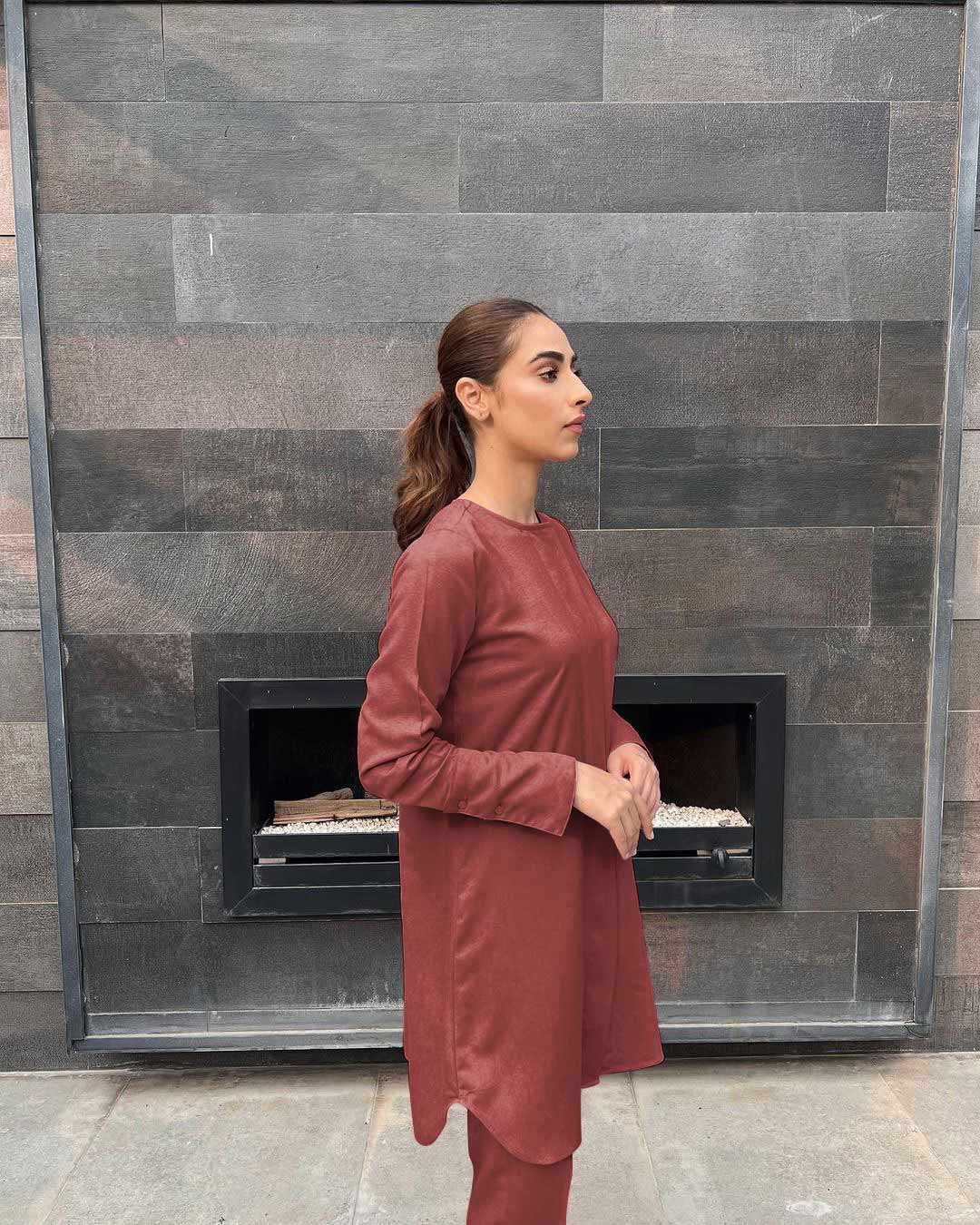 Maroon Elegance Tailored Co-ord Set in Multiple Colors