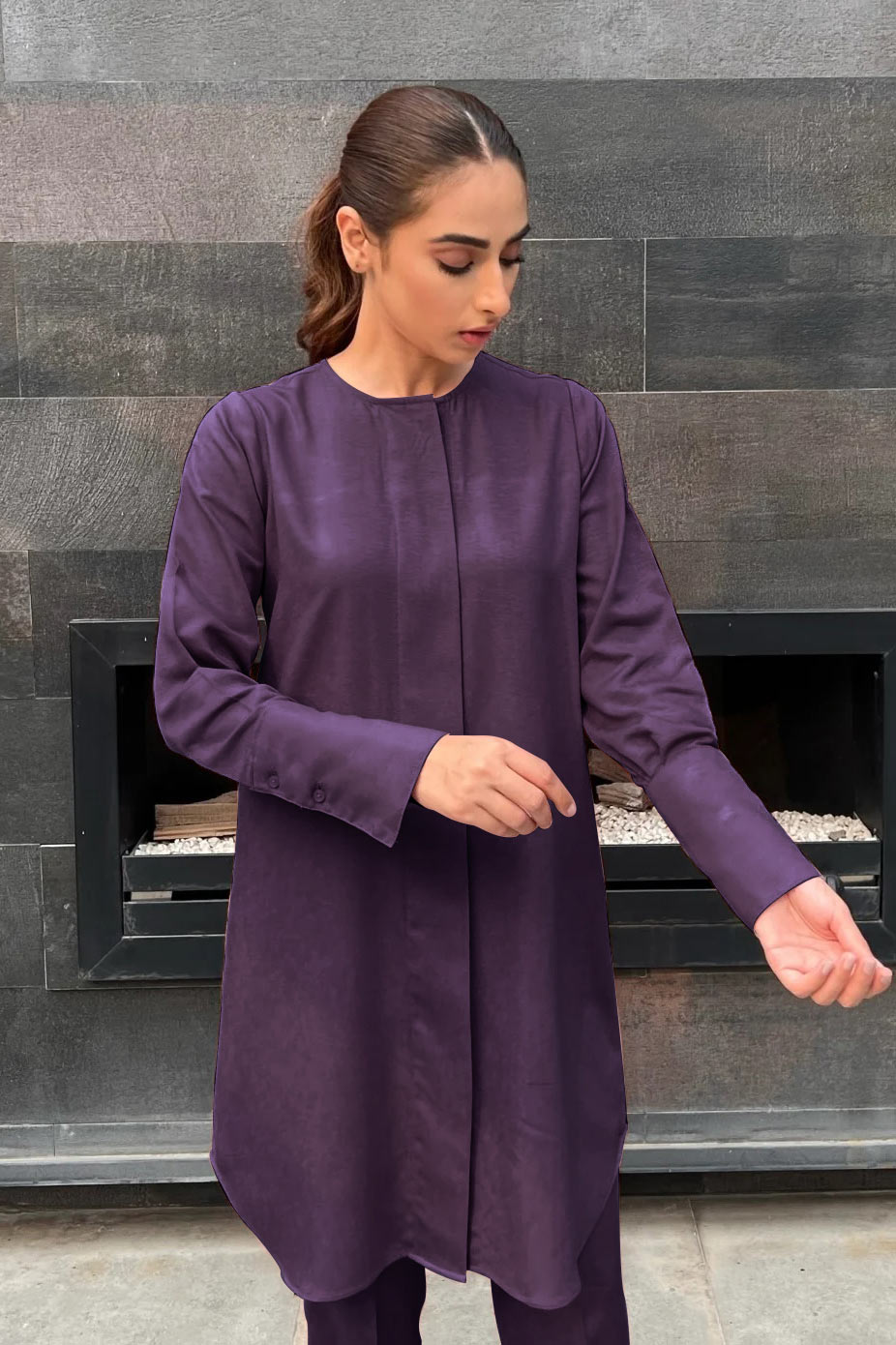 Purple Elegance Tailored Co-ord Set in Multiple Colors