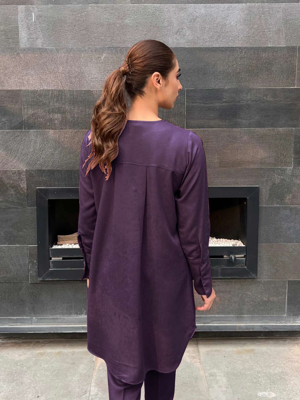 Purple Elegance Tailored Co-ord Set in Multiple Colors