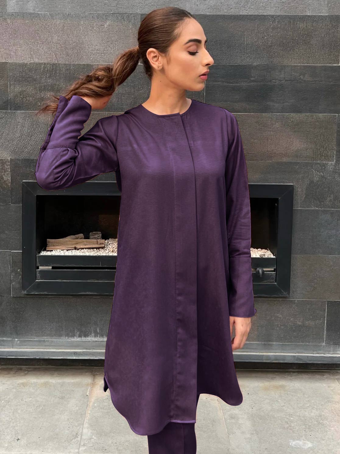 Purple Elegance Tailored Co-ord Set in Multiple Colors