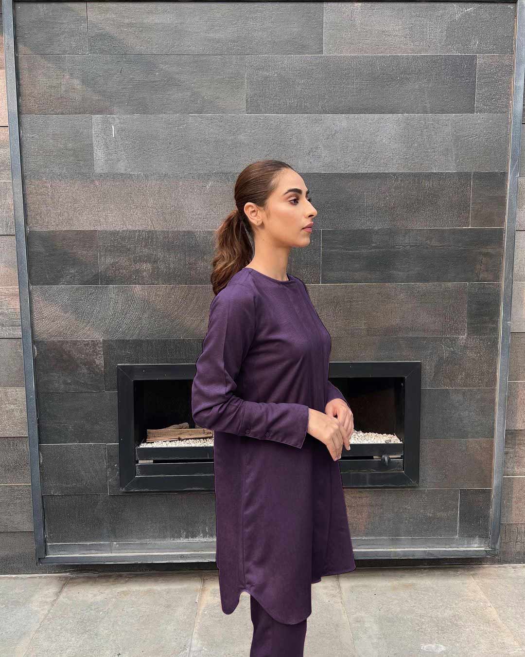 Purple Elegance Tailored Co-ord Set in Multiple Colors