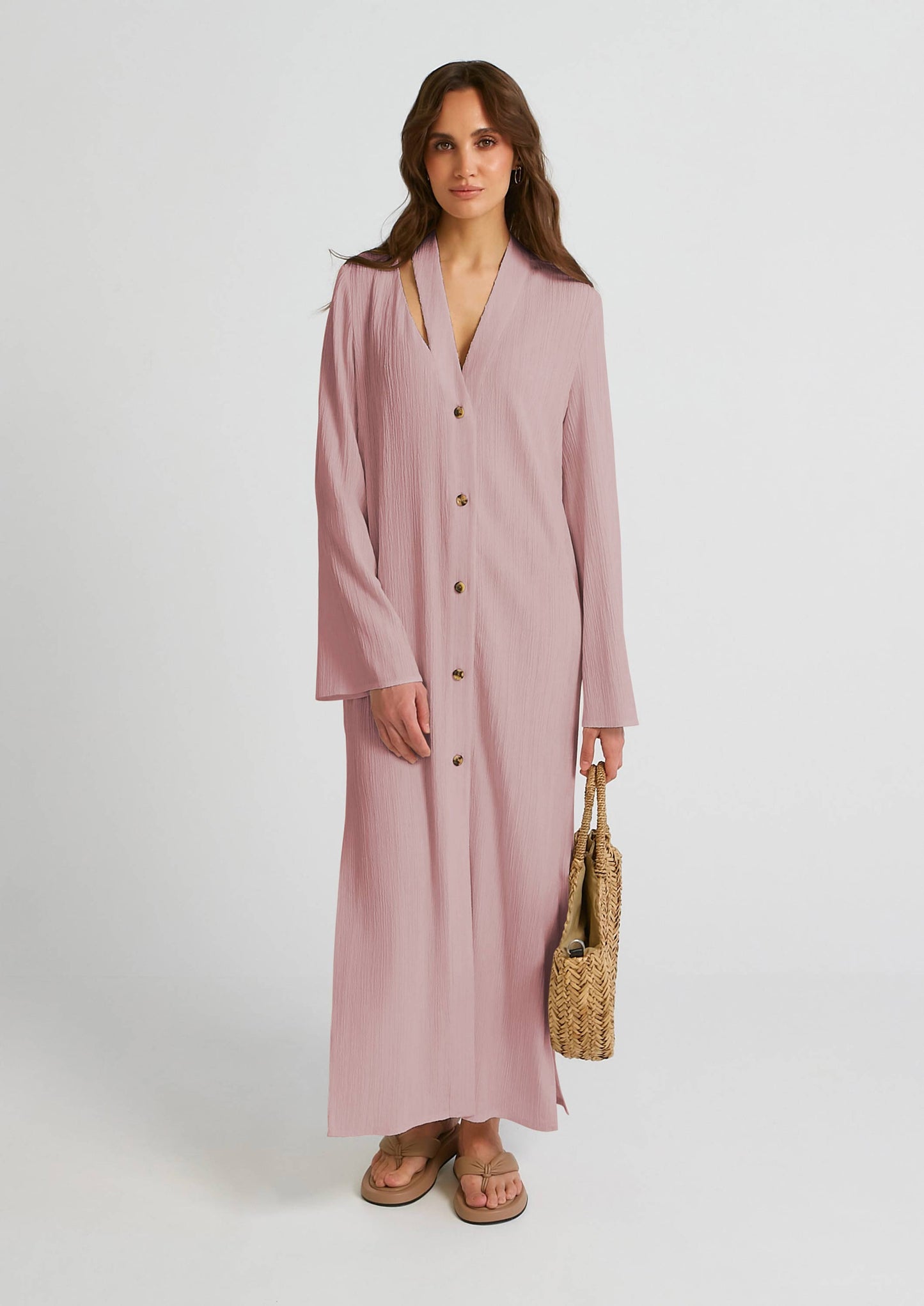 Women's Premium Crush Shirt Dress