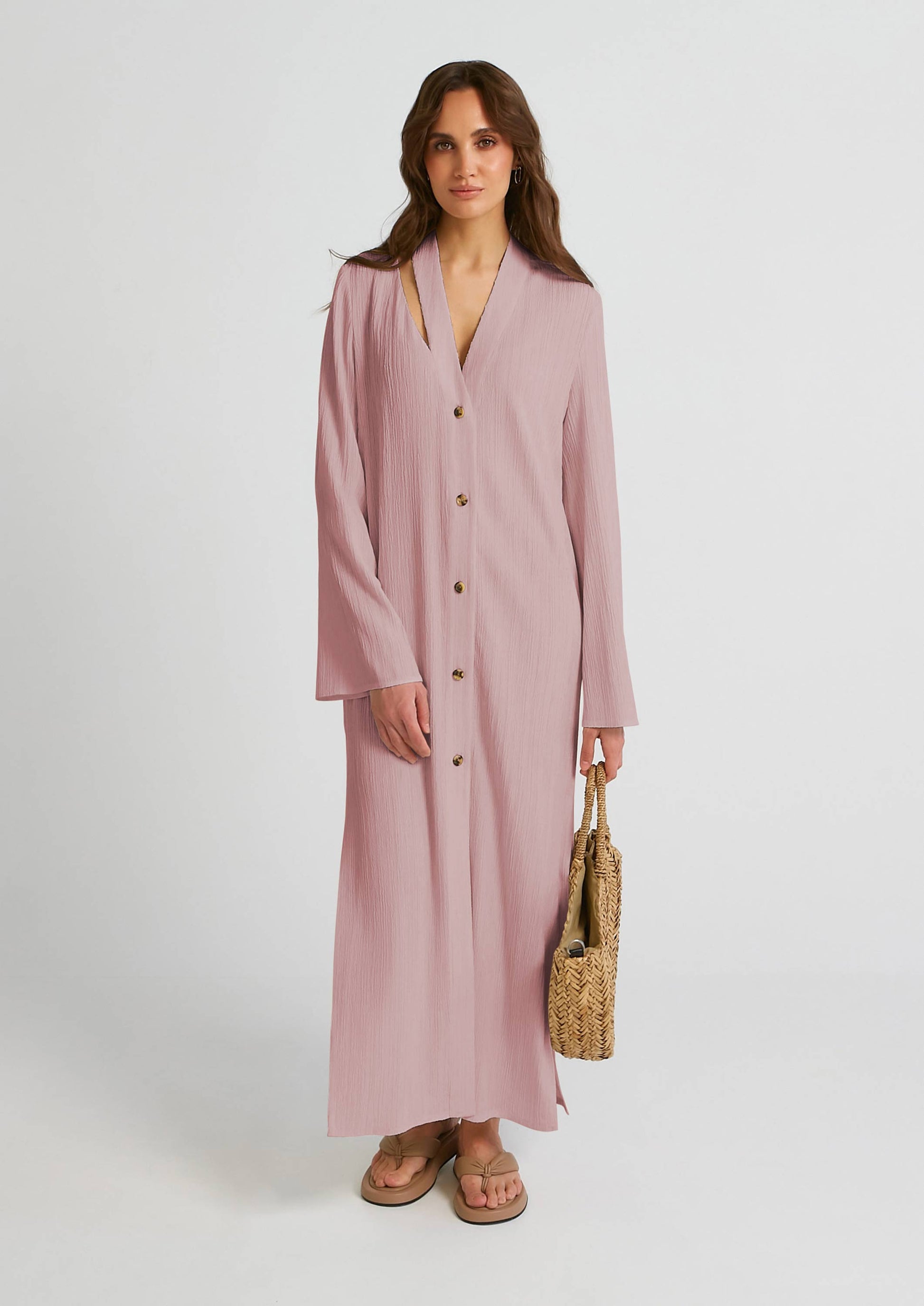 Women's Premium Crush Shirt Dress