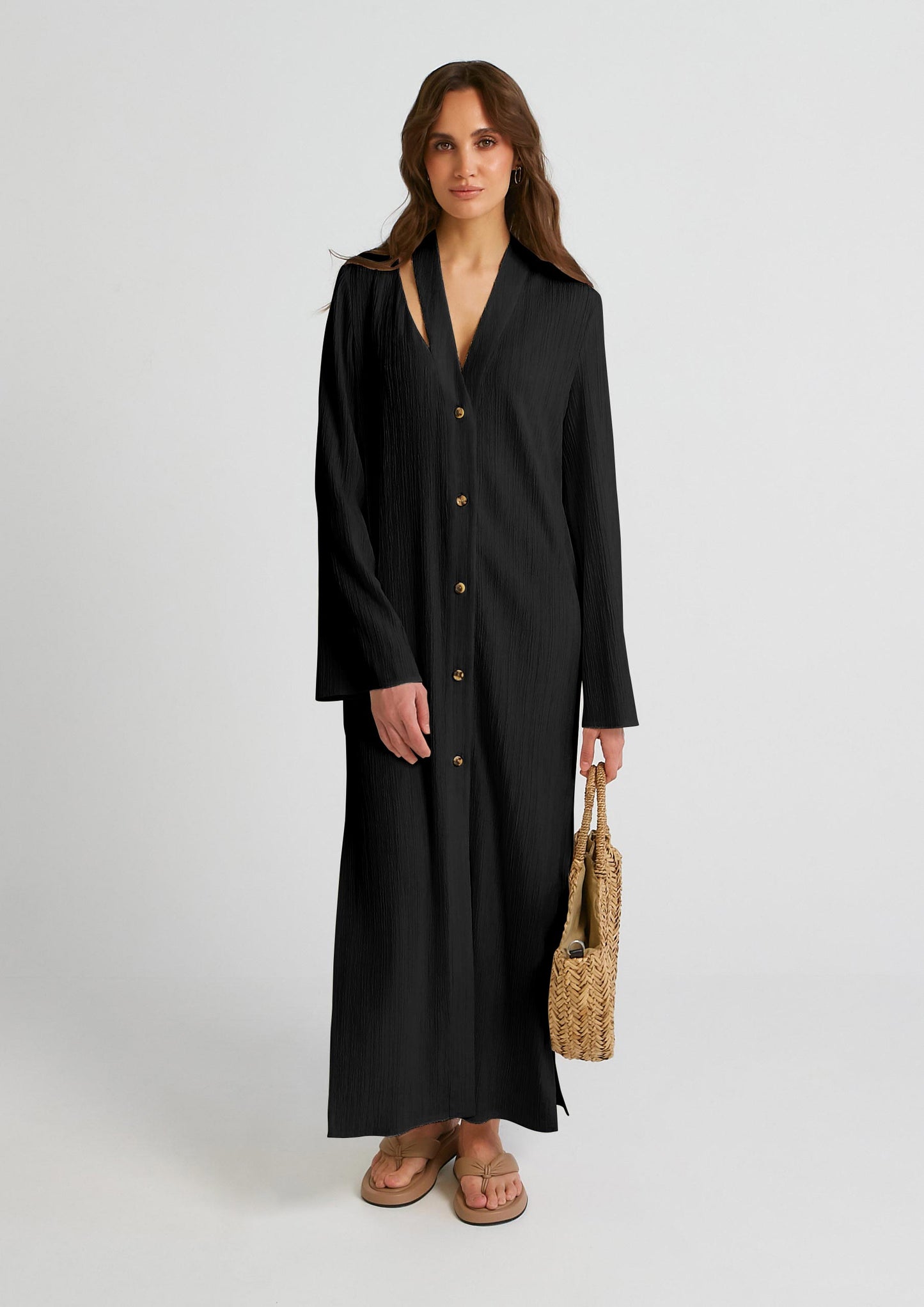 Women's Premium Crush Shirt Dress