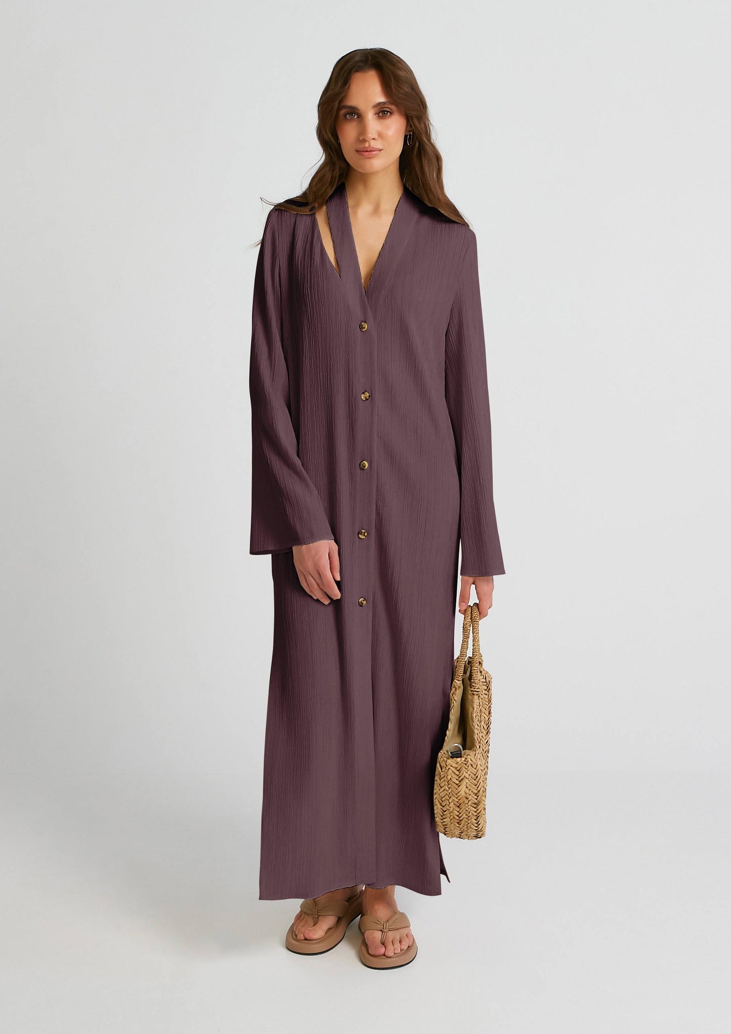 Women's Premium Crush Shirt Dress