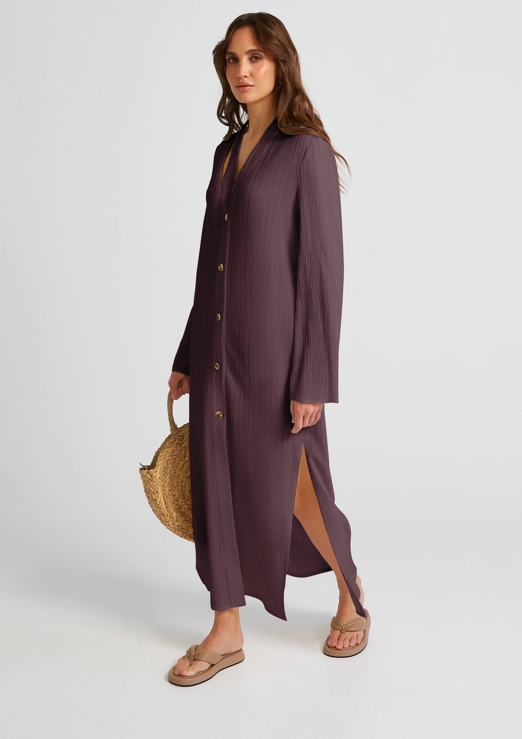 Women's Premium Crush Shirt Dress