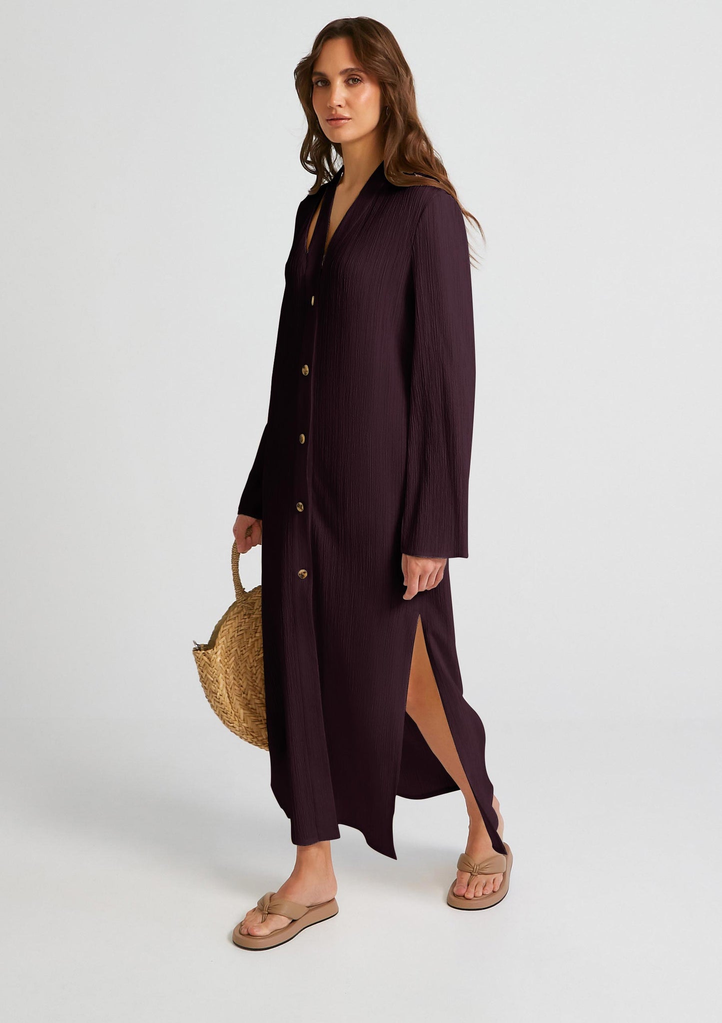 Women's Premium Crush Shirt Dress