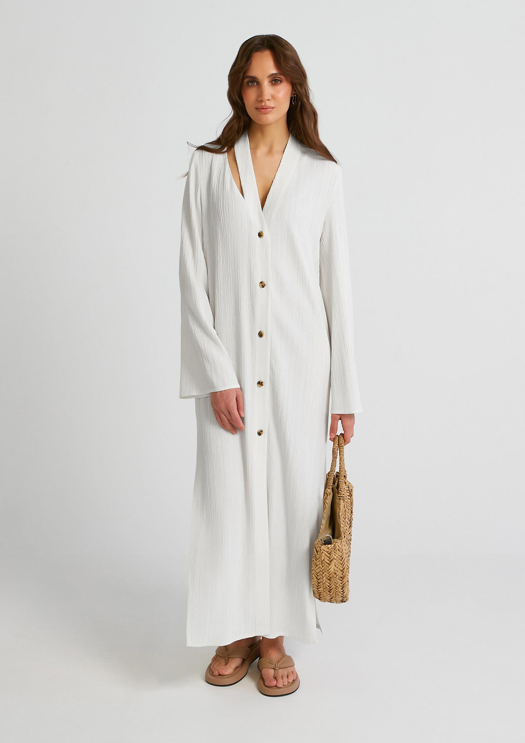 Women's Premium Crush Shirt Dress