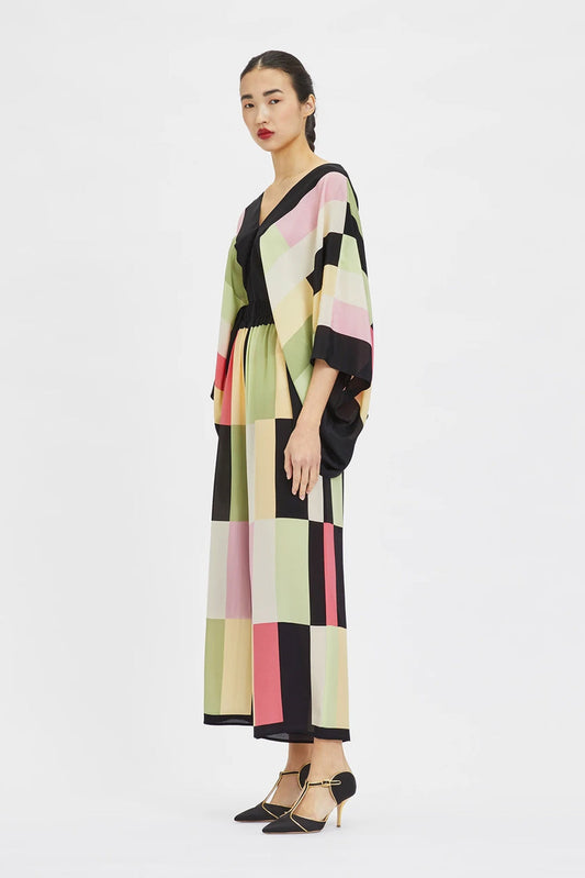 Trending Co ord Set With Beautiful Design And Made With Silk Fabric