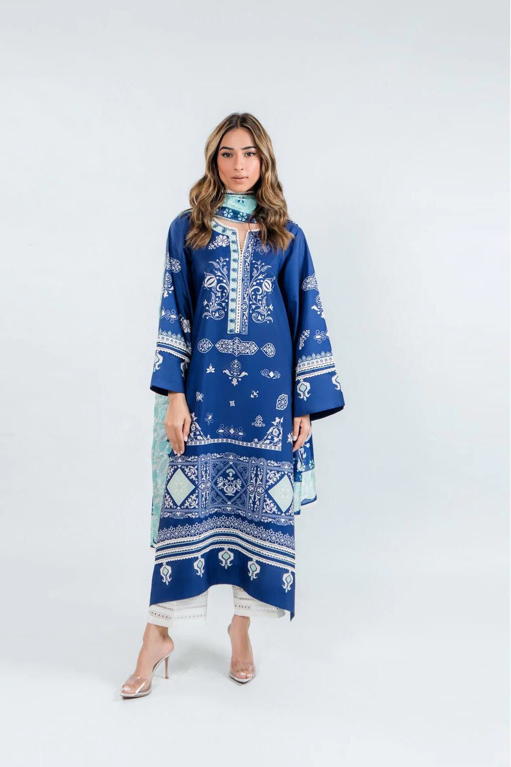 Co-Ord Set - J6066_Blue