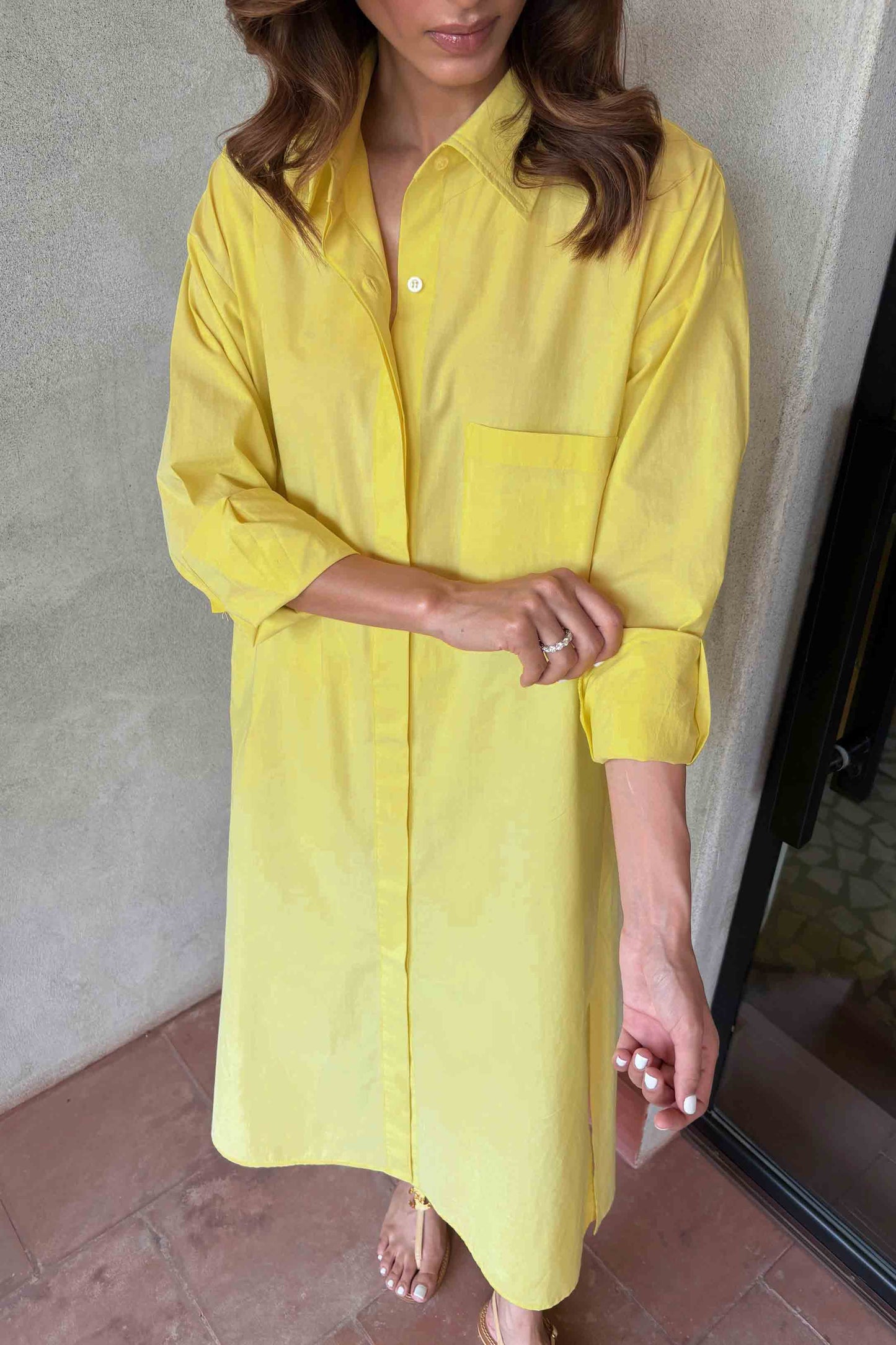 Co-ord Set - J7089_Yellow