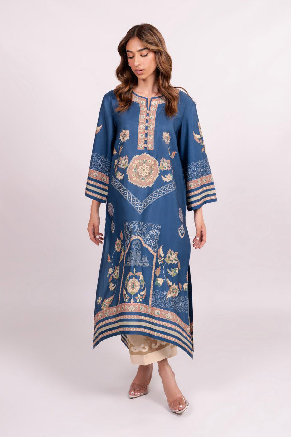 Co-ord Set - J6107_Blue