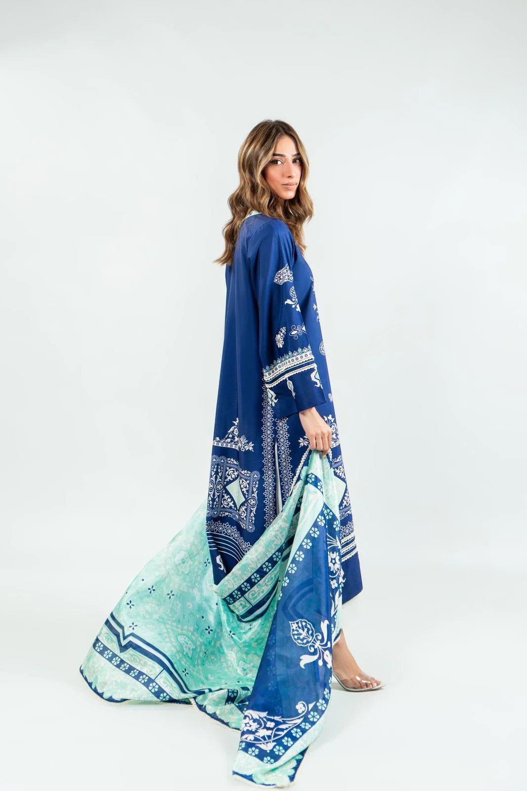 Co-Ord Set - J6066_Blue