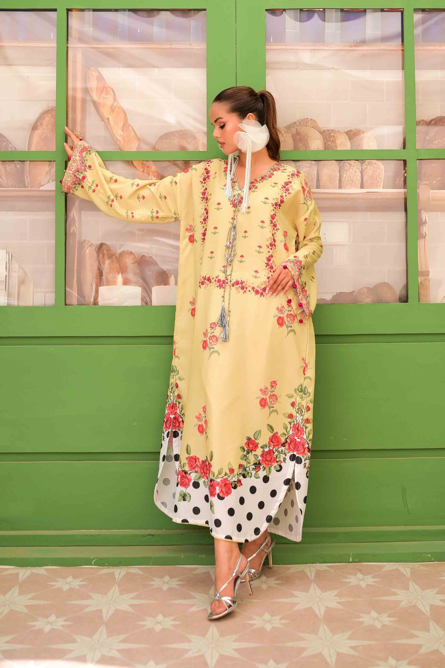 Kaftan Dress - J6100