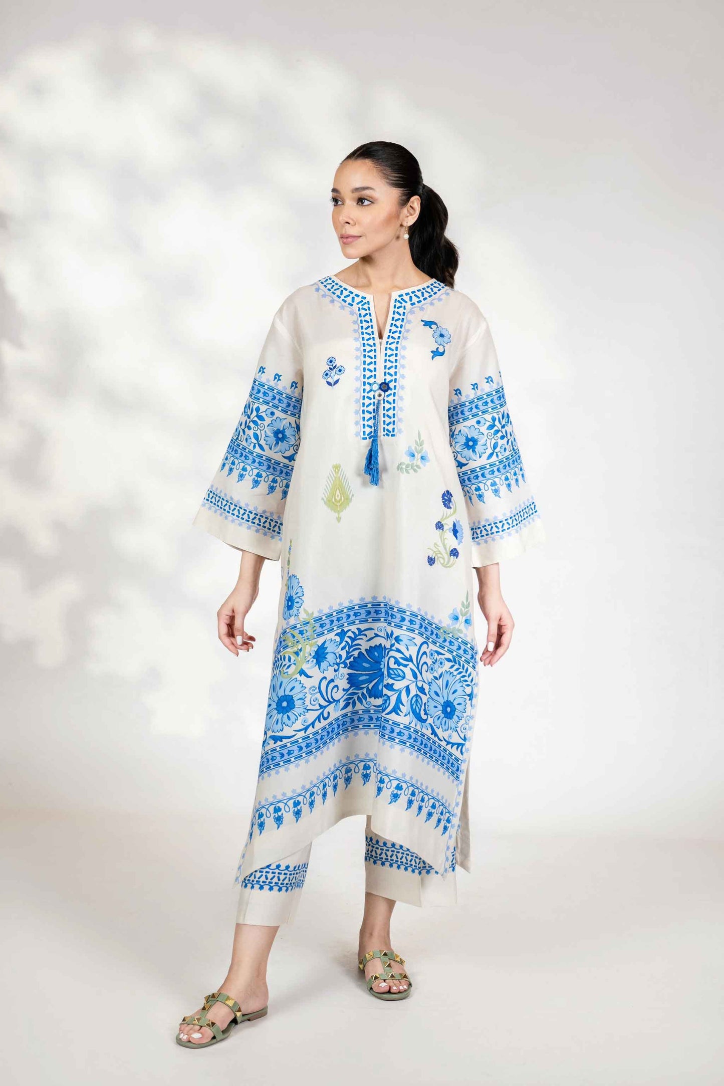 Co-ord Set - J6103_Blue