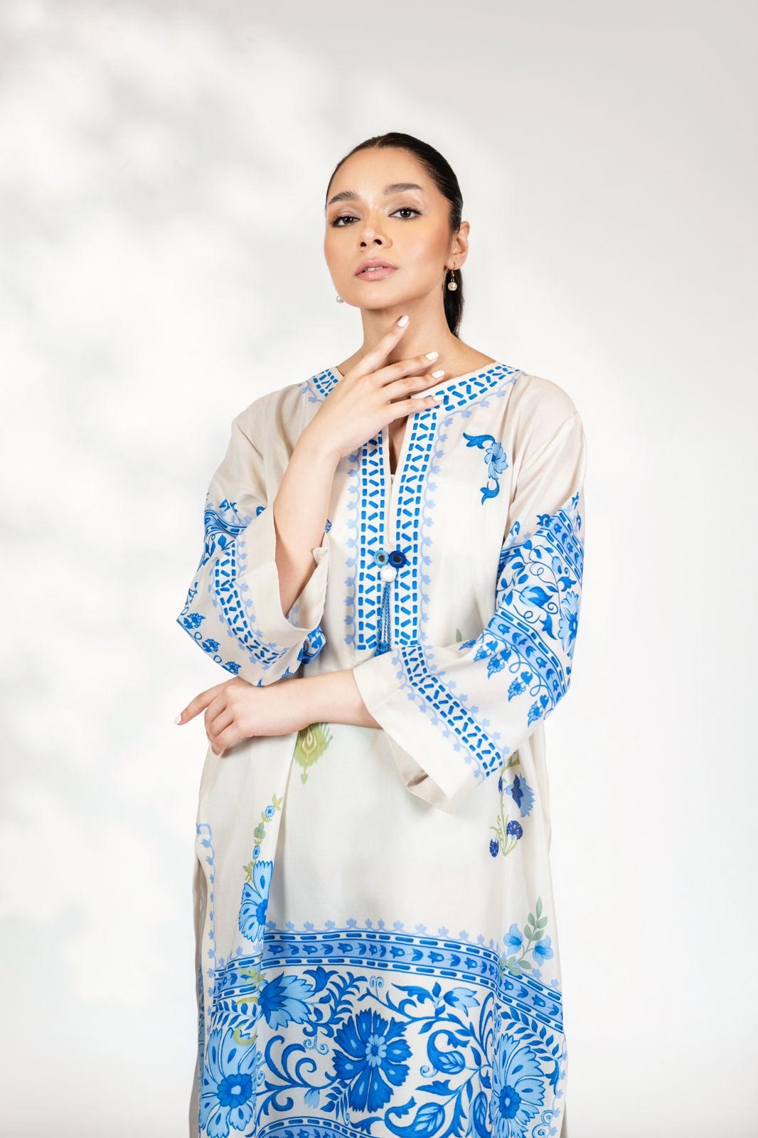 Co-ord Set - J6103_Blue