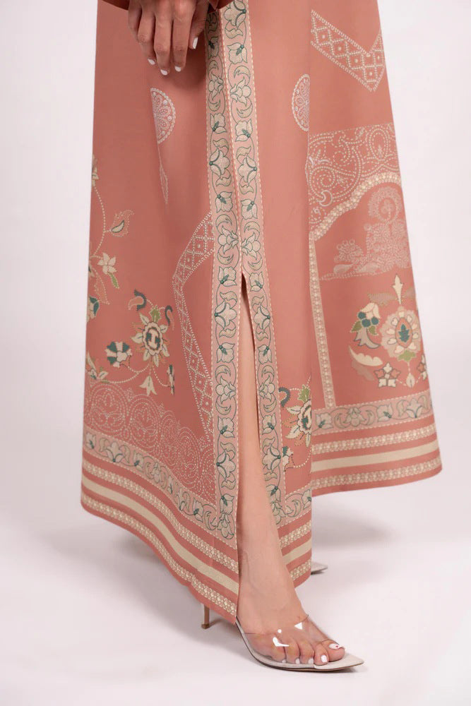 Kaftan Dress - J6093_Orange